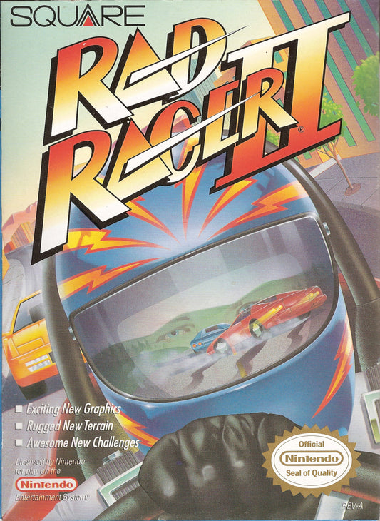 Rad Racer II - front
