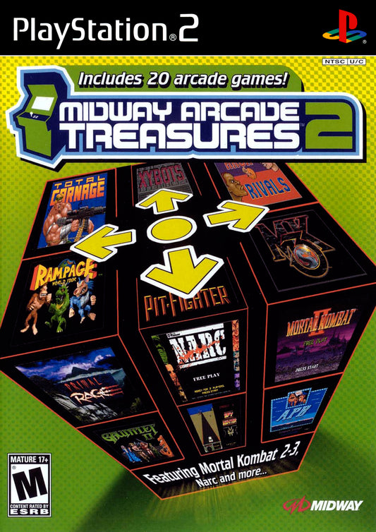 Midway Arcade Treasures 2 - front