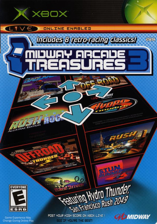 Midway Arcade Treasures 3 - front
