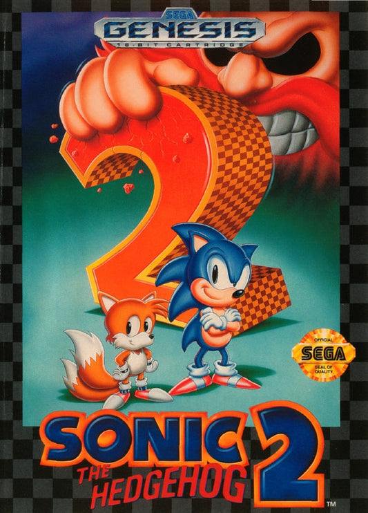 Sonic the Hedgehog 2 - front
