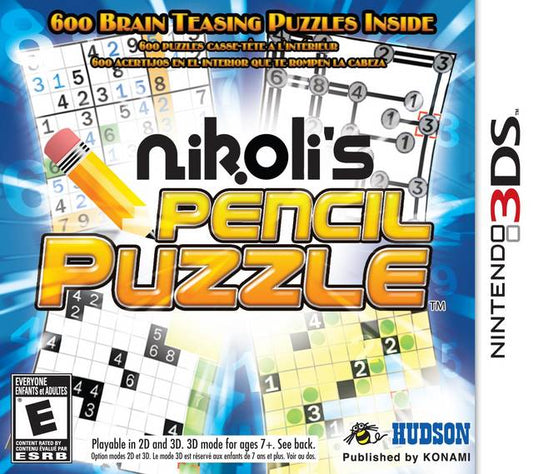 Nikolis Pencil Puzzle - front