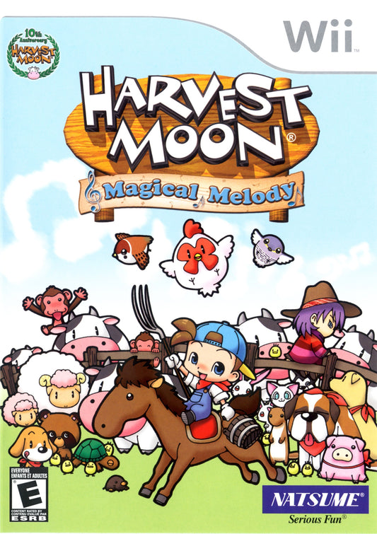 Harvest Moon Magical Melody - front