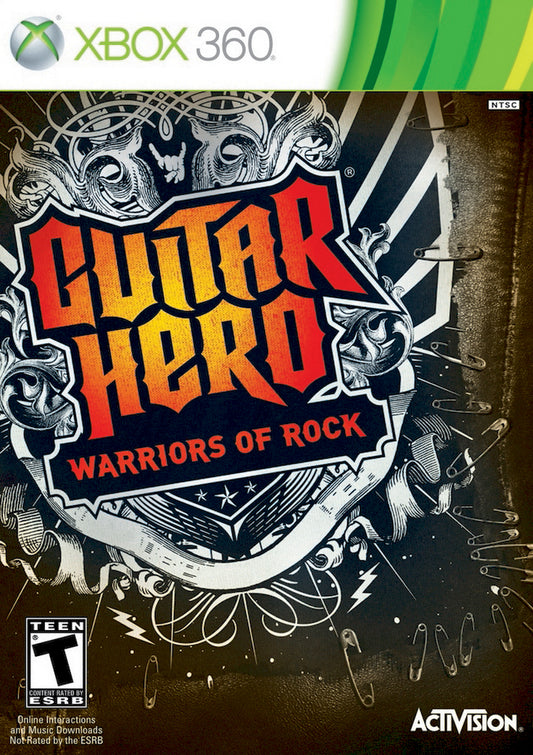 Guitar Hero: Warriors of Rock - front