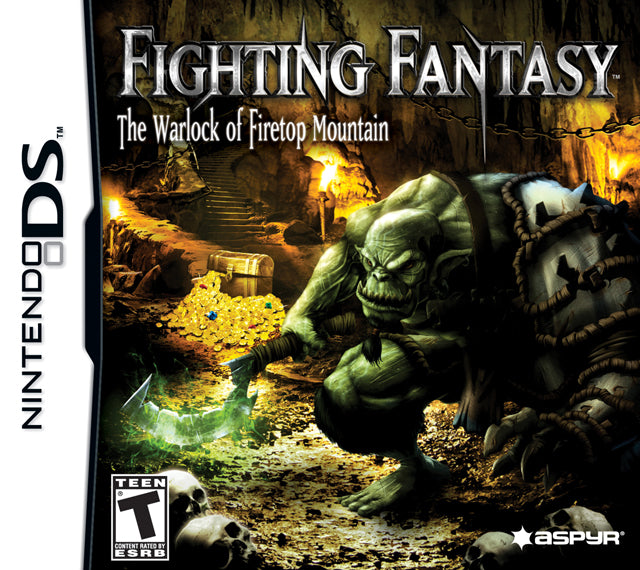 Fighting Fantasy: The Warlock of Firetop Mountain - front