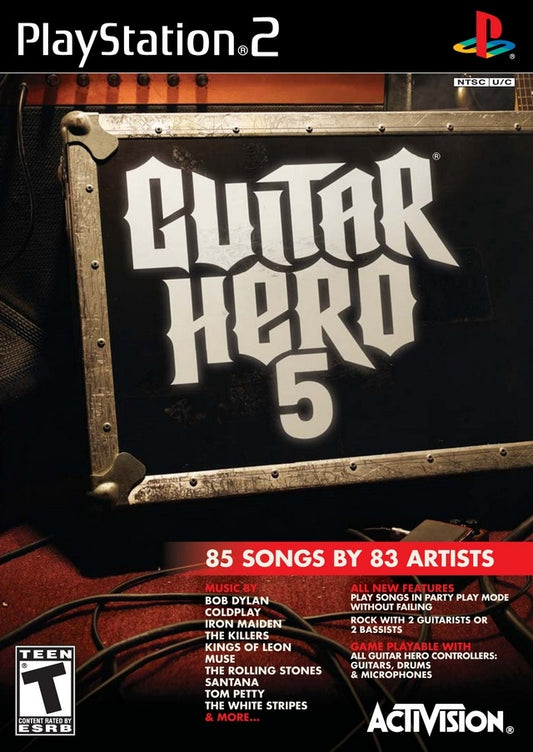 Guitar Hero 5 - front