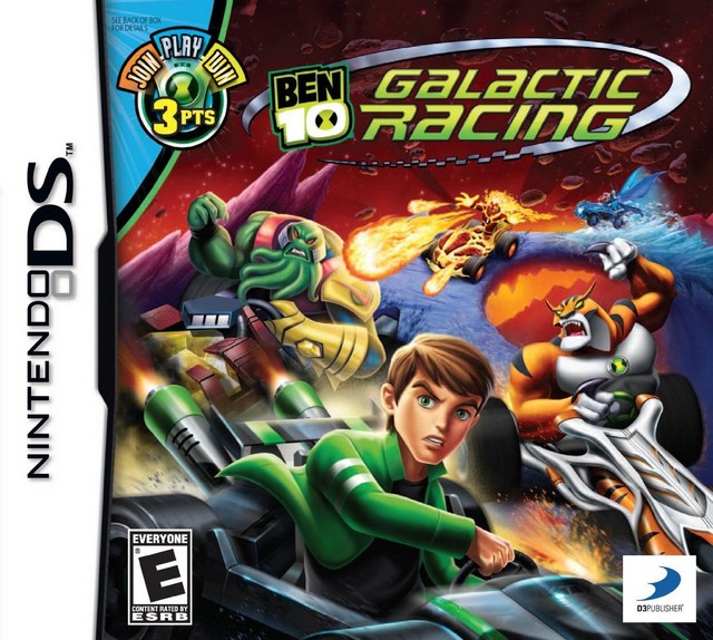 Ben 10: Galactic Racing - front