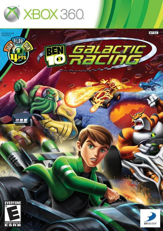 Ben 10: Galactic Racing - front