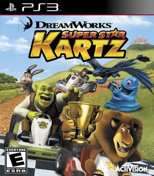 Dreamworks Super Star Kartz - front