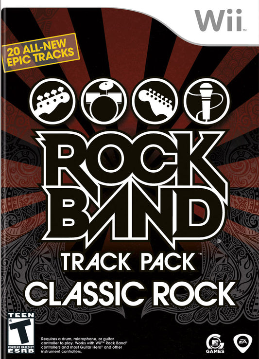 Rock Band Track Pack: Classic Rock - front