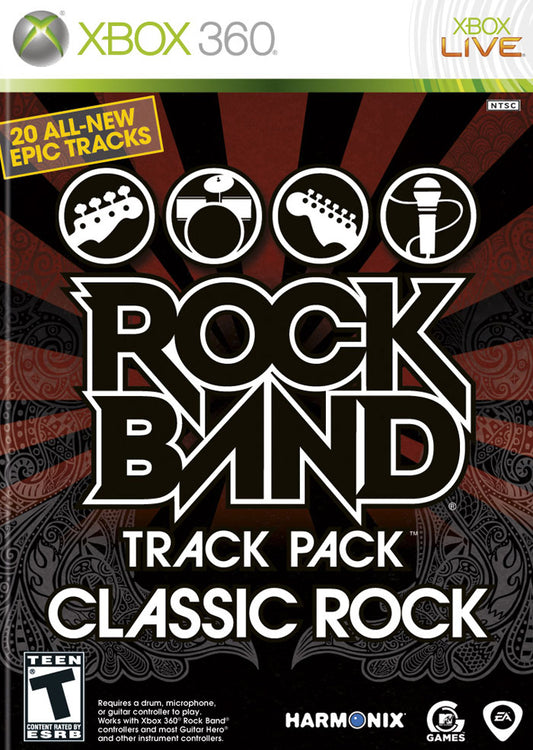 Rock Band Track Pack: Classic Rock - front