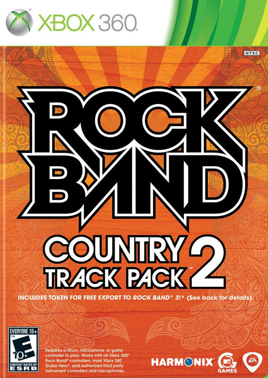 Rock Band Country Track Pack 2 - front