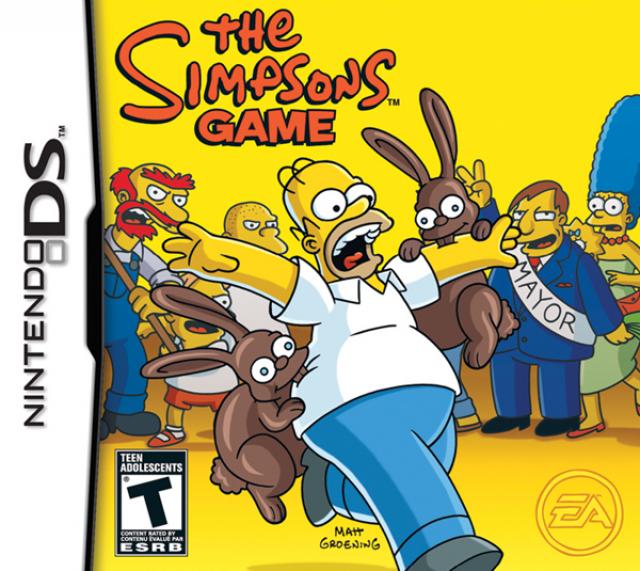 The Simpsons Game - front
