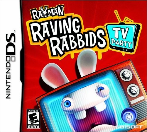 Rayman Raving Rabbids TV Party - front