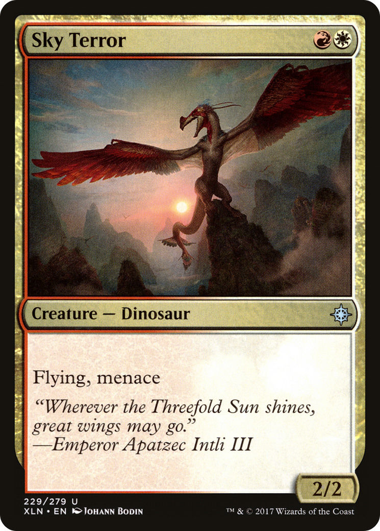 Sky Terror - Non-Foil Regular - front