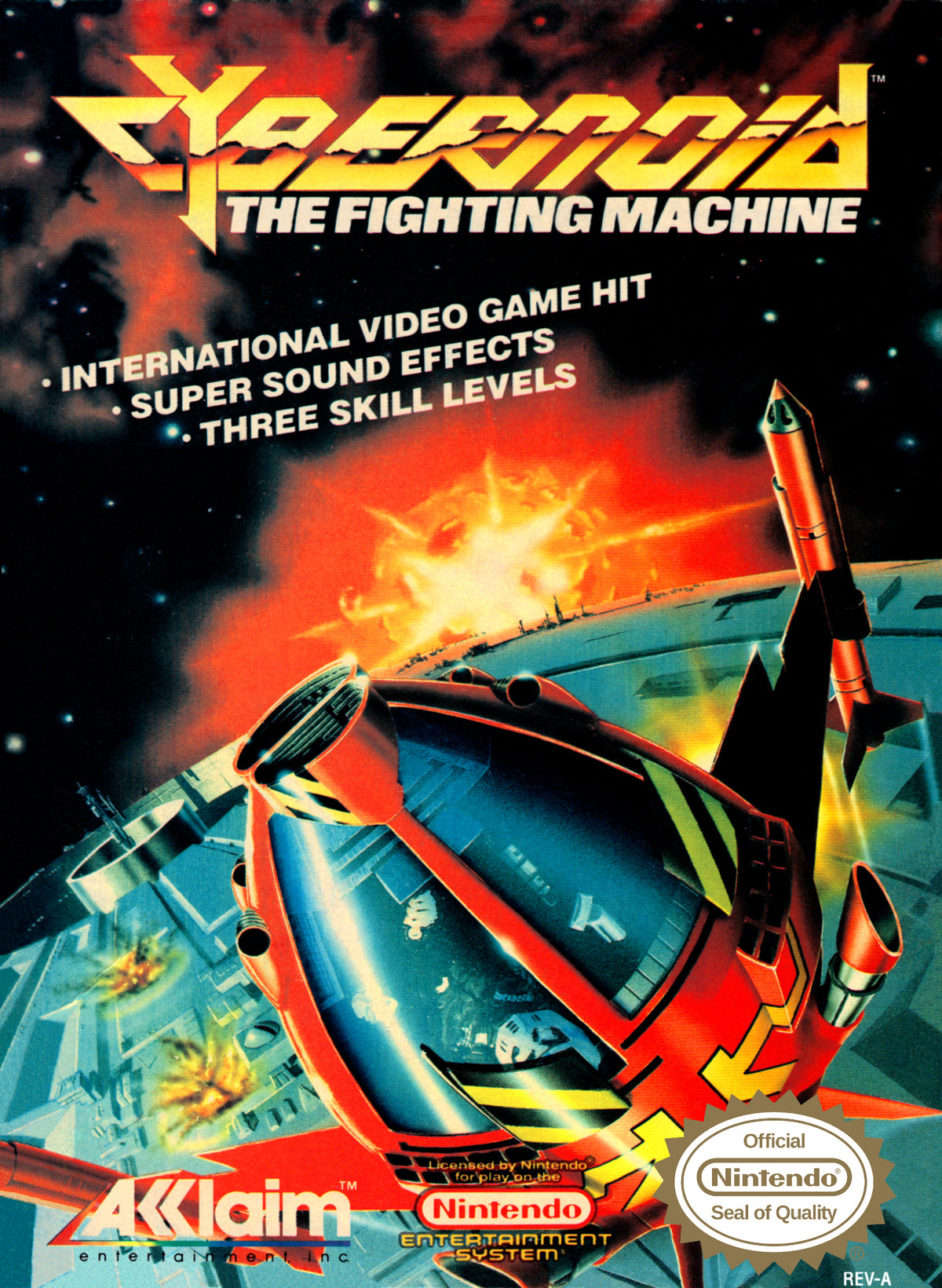 Cybernoid The Fighting Machine - front