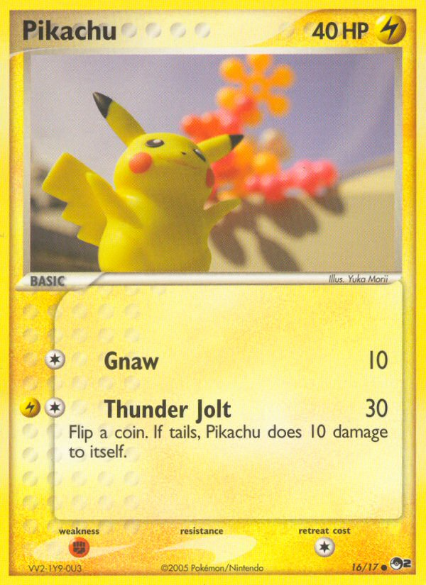 Pikachu (#16) - 16/30 - LP - front