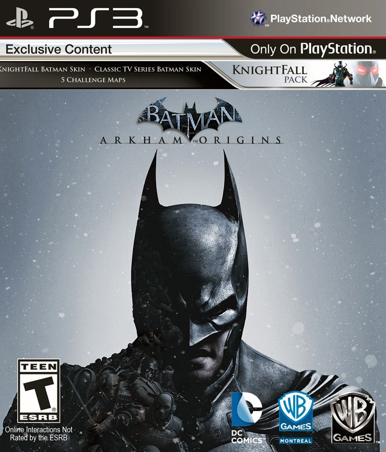 Batman: Arkham Origins - front