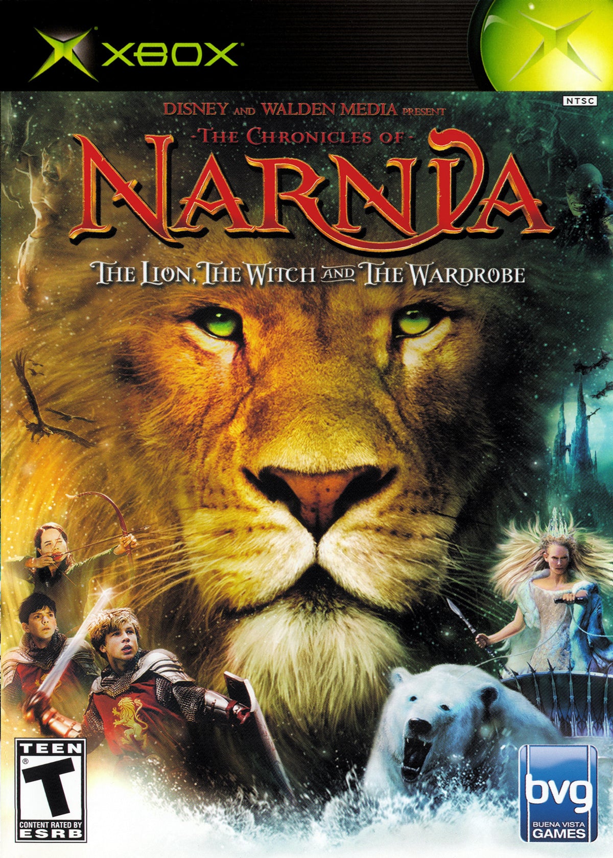 Chronicles of Narnia Lion Witch and the Wardrobe - front