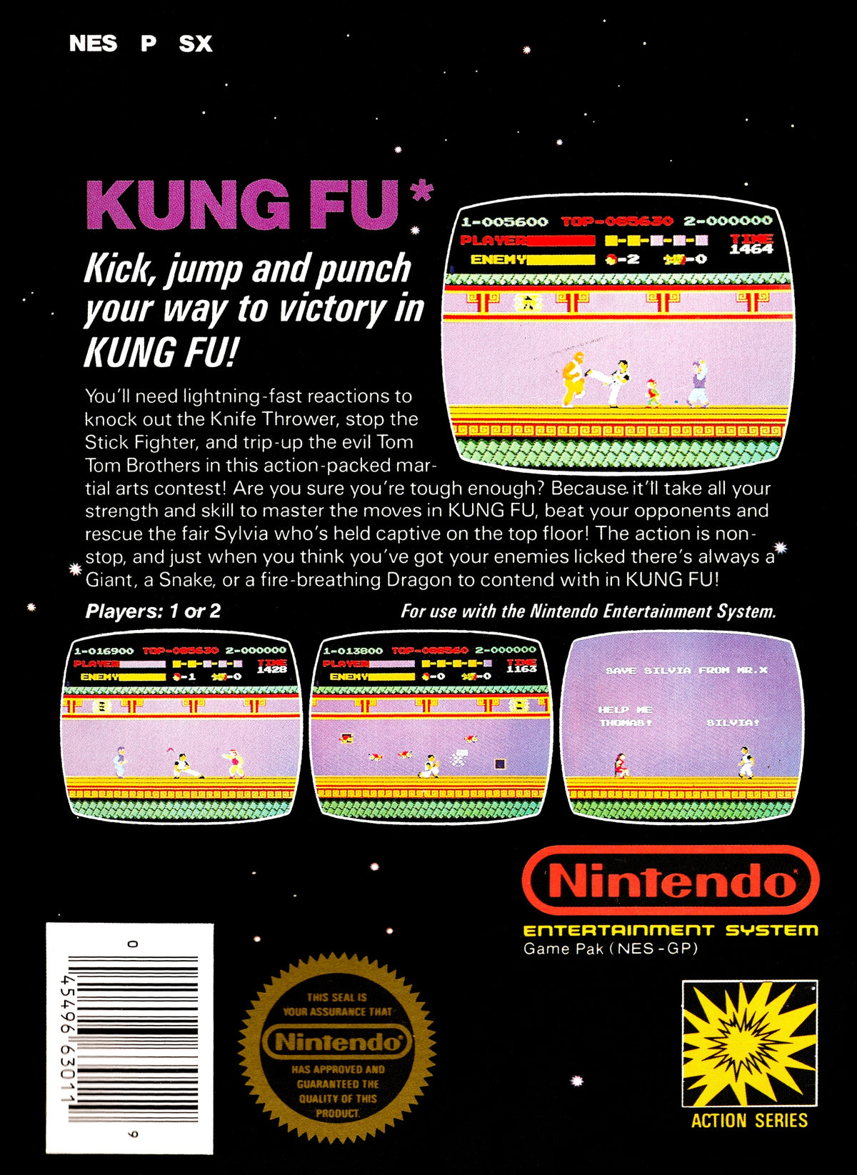 Kung Fu - back