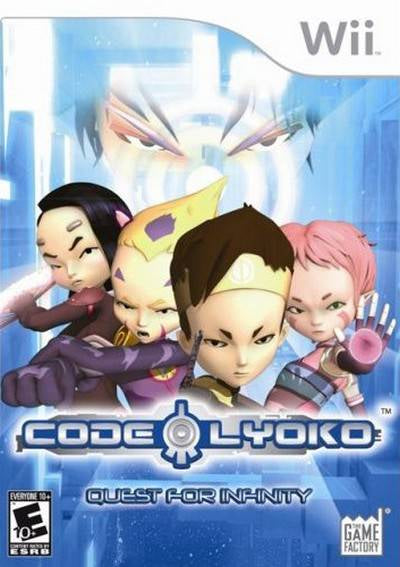 Code Lyoko Quest for Infinity - front