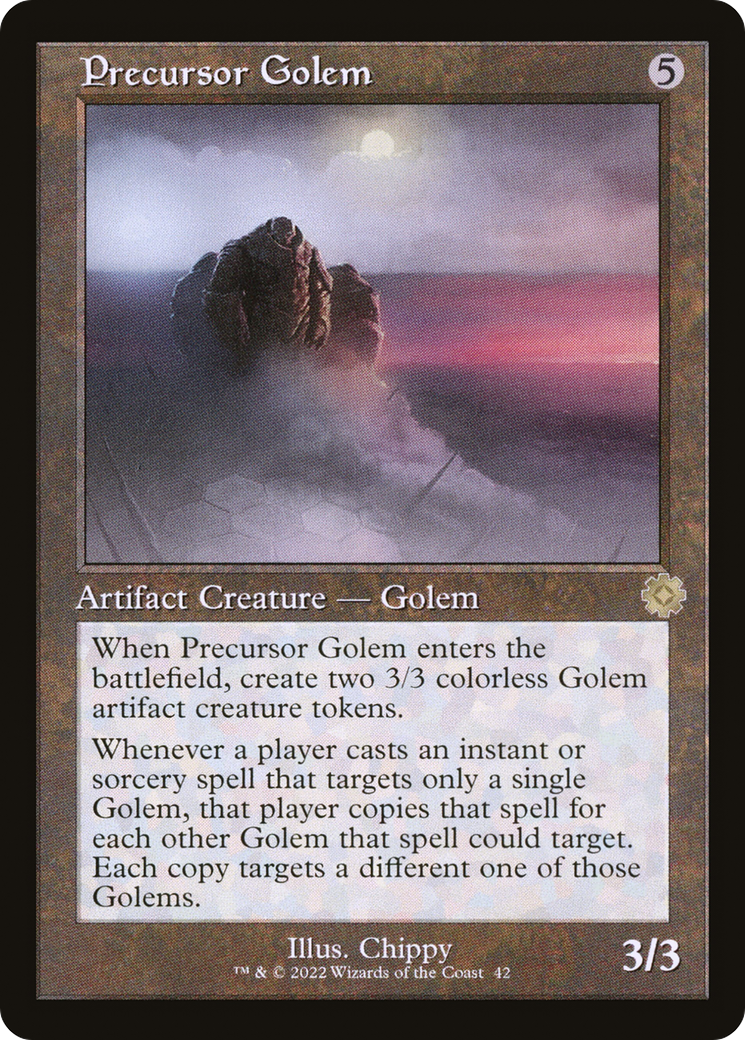 Precursor Golem (42) - LP - front