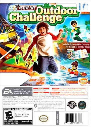 Active Life Outdoor Challenge - back