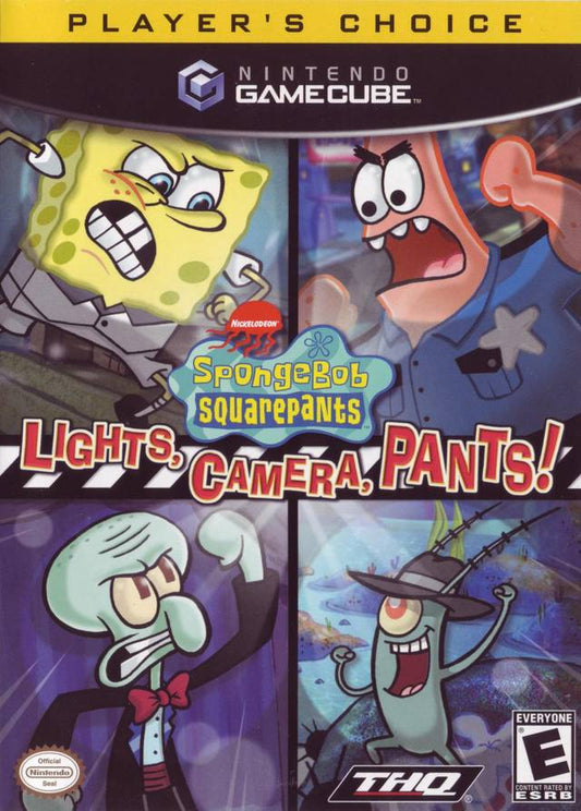SpongeBob SquarePants Lights Camera Pants - front