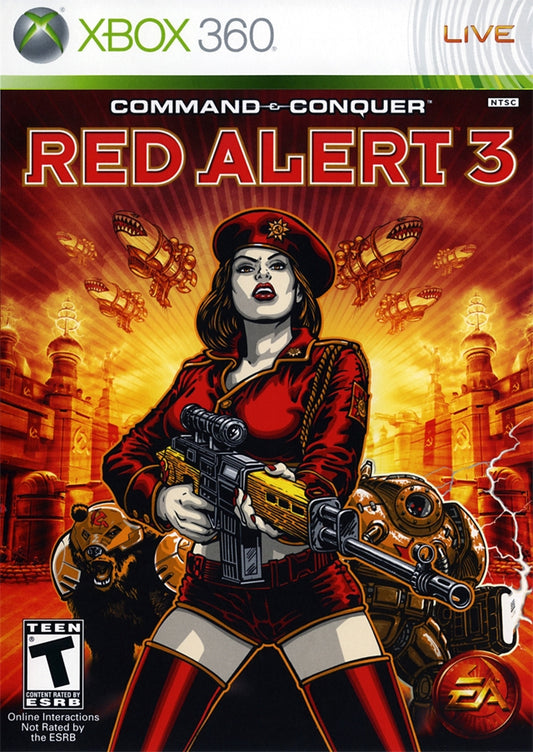 Command & Conquer Red Alert 3 - front