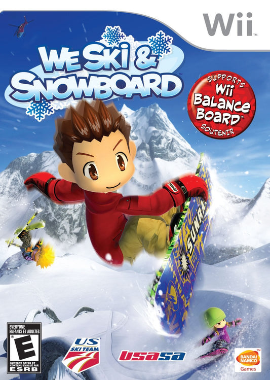 We Ski and Snowboard - front