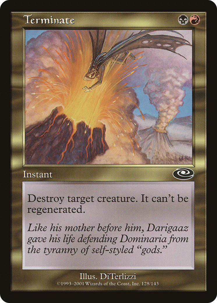 Terminate (128) (Foil) - NM - front