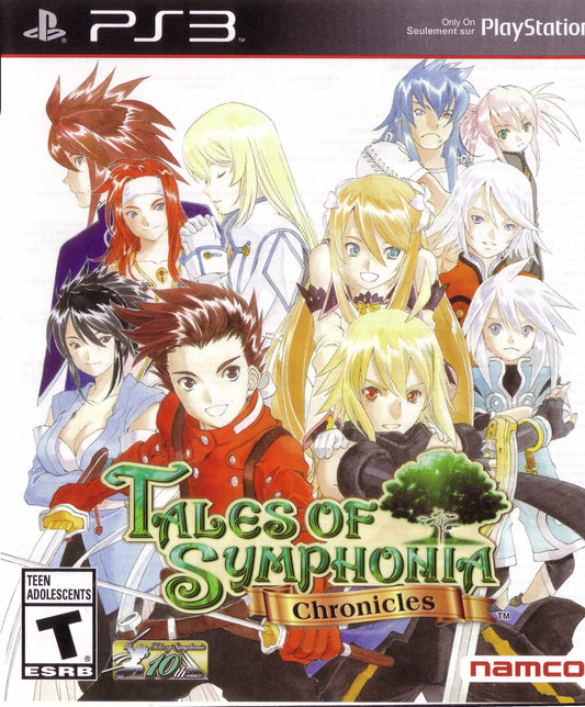Tales of Symphonia Chronicles - front