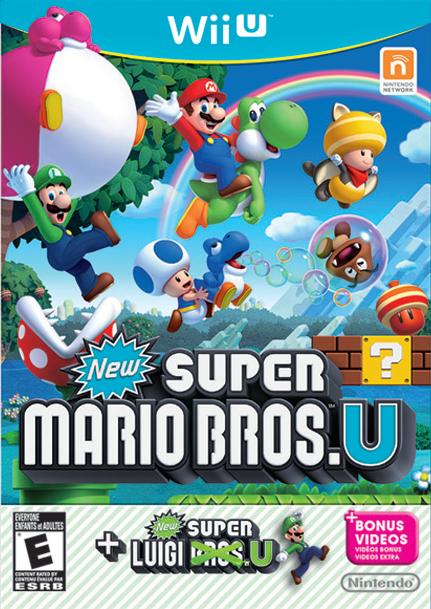 New Super Mario Bros. U + New Super Luigi U - front