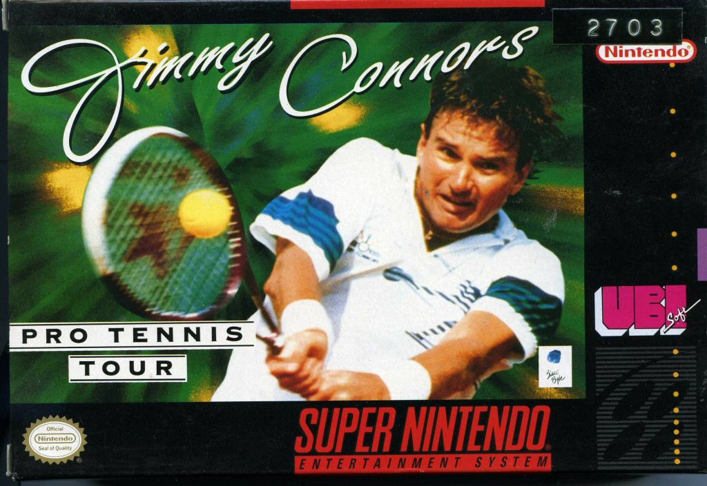 Jimmy Connors Pro Tennis Tour - front