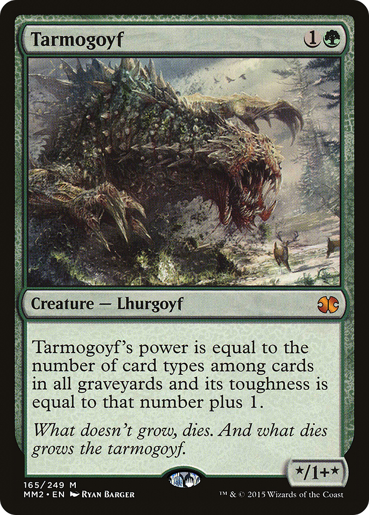 Tarmogoyf (165) - LP - front