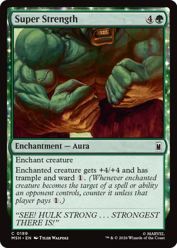 Super Strength (189) - NM - front