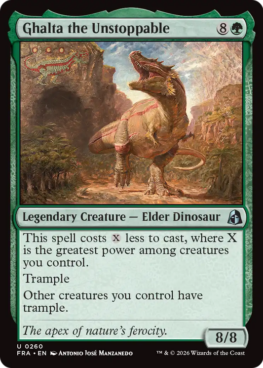 Ghalta the Unstoppable (260) - NM - front