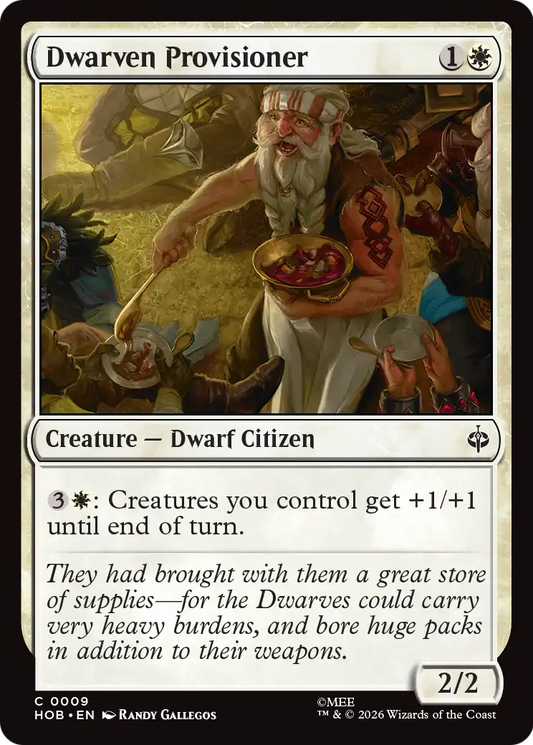 Dwarven Provisioner (9) - NM - front