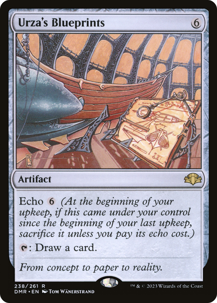 Urza's Blueprints (238) - LP - front
