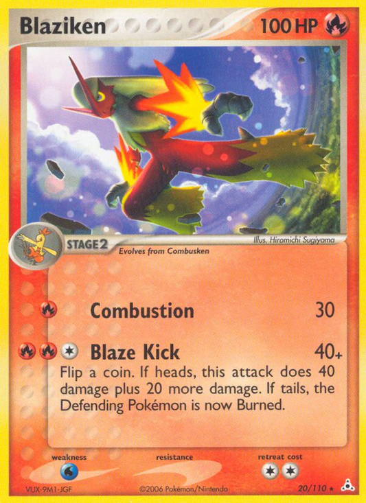 Blaziken - 20/110 - LP - front