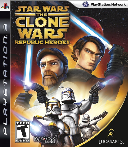 Star Wars Clone Wars: Republic Heroes - front