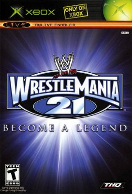 WWE Wrestlemania 21 - front