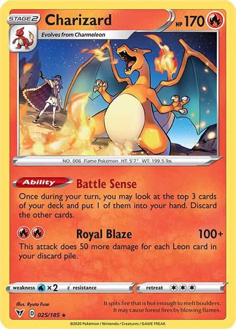 Charizard - 025/185 - NM - front