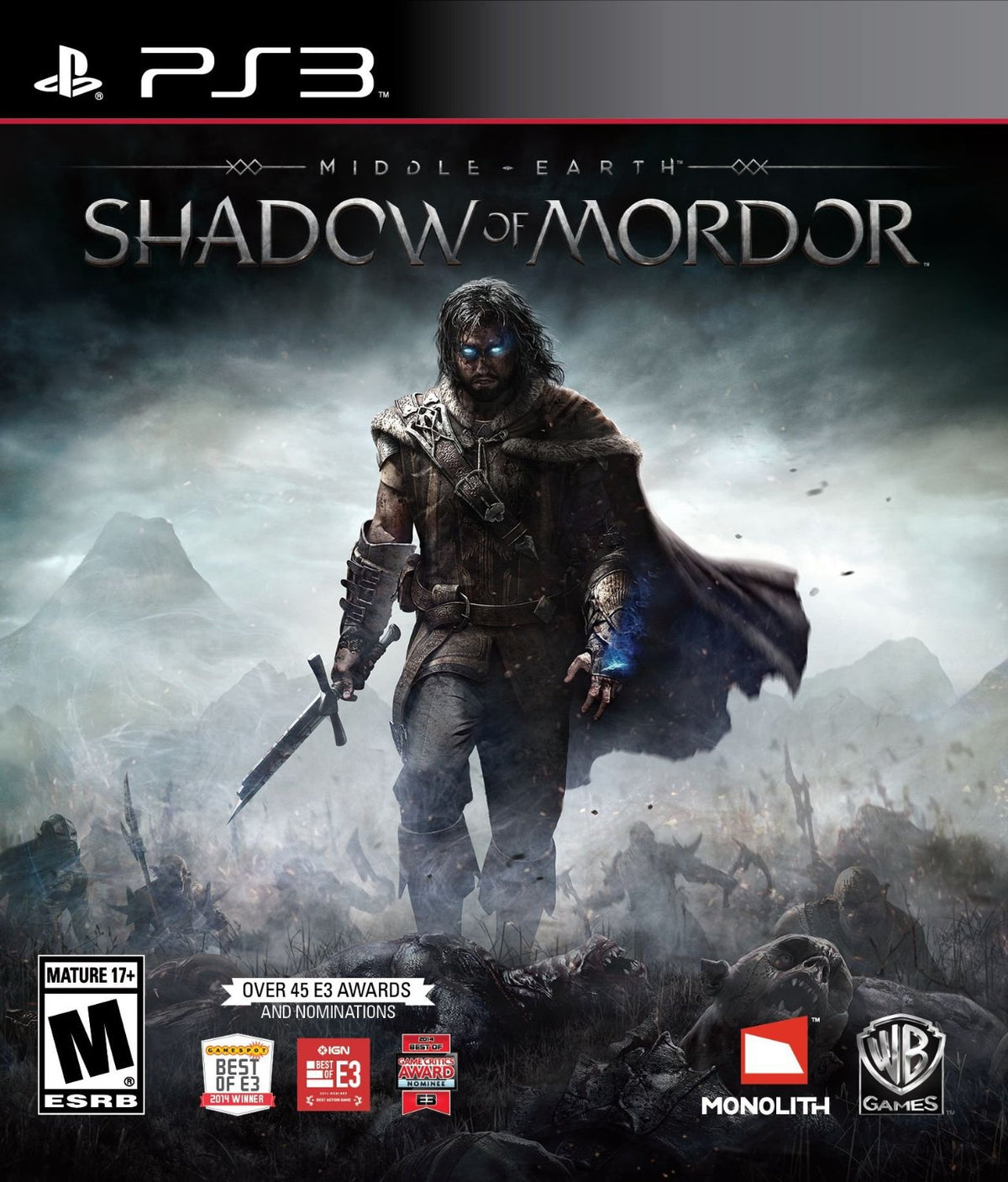 Middle Earth: Shadow of Mordor - front