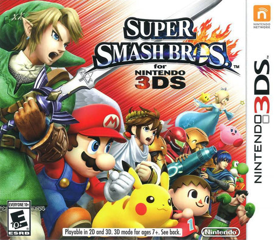 Super Smash Bros for Nintendo 3DS - front