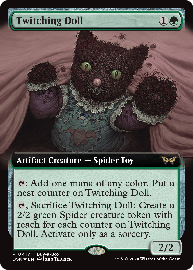 Twitching Doll (417) - EXTENDED ART (Foil) - NM - front