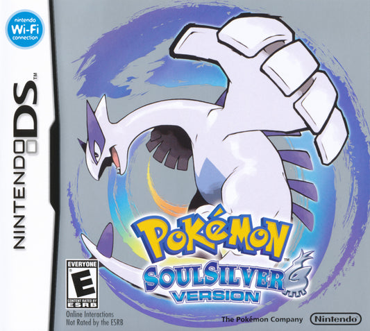 Pokemon SoulSilver Version - front