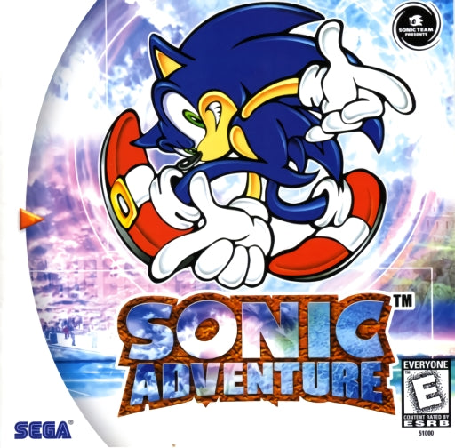Sonic Adventure - front