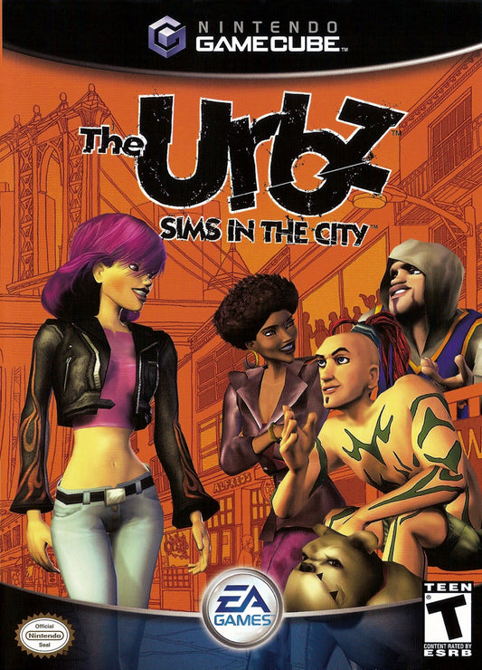 The Urbz Sims in the City - front