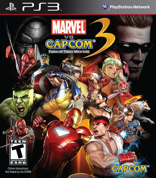Marvel Vs. Capcom 3: Fate of Two Worlds - front