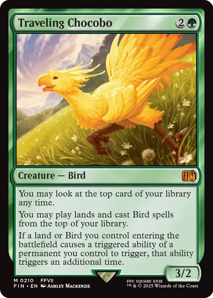 Traveling Chocobo (210) - NM - front